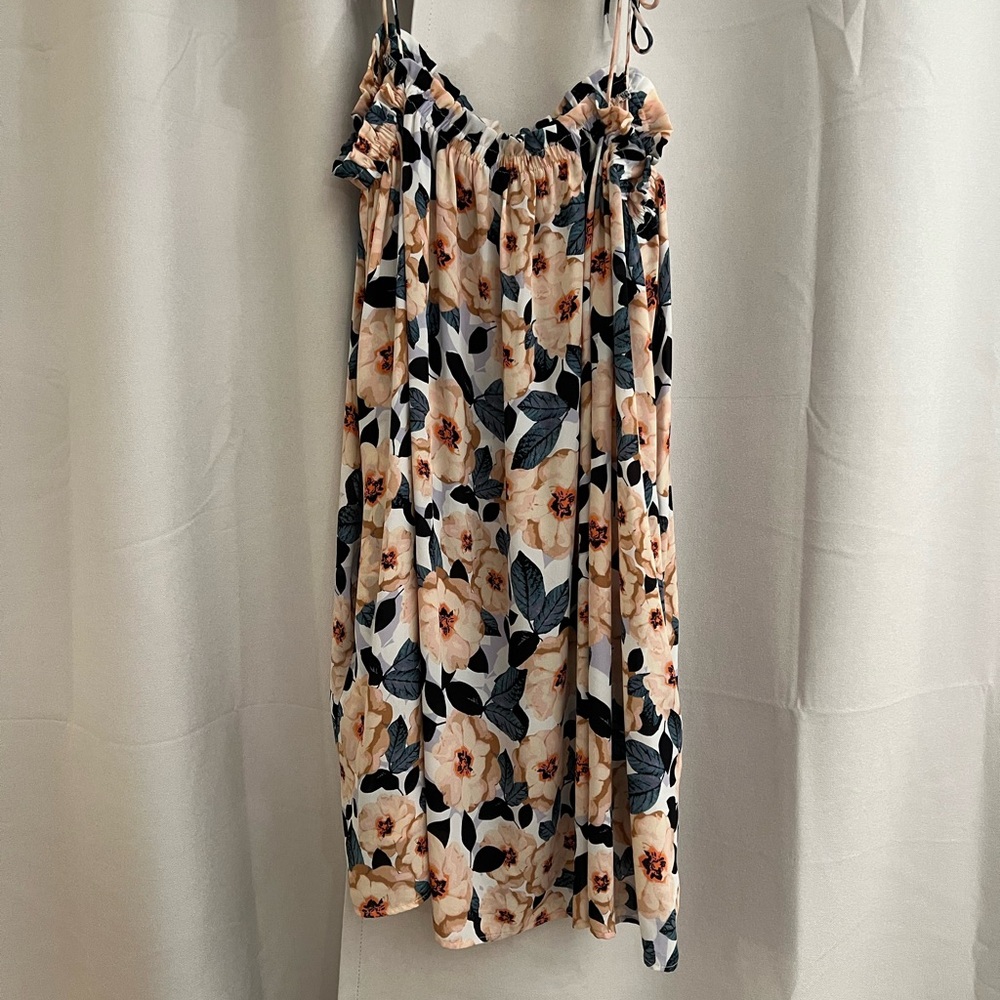 Show Me Your MuMu Floral Ruffle Dress